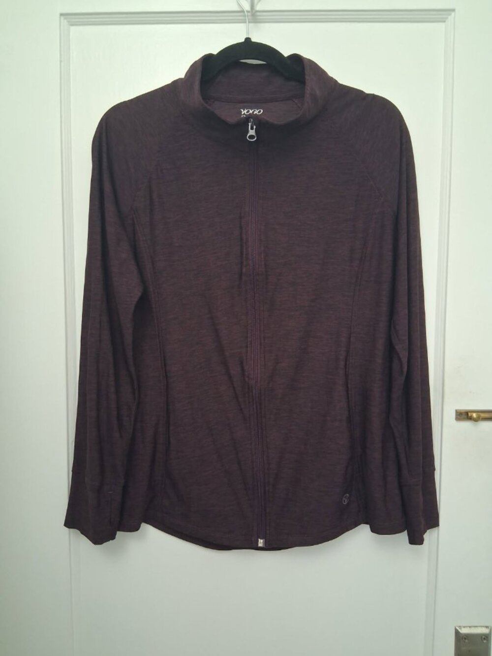 Women's Vogo Athletica Burgundy Activewear Jacket